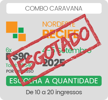 Ingresso Recife - Combo Caravana ESGOTADO