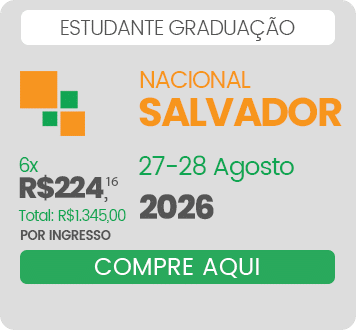 Ingresso Salvador - Estudante Graduação - Lote 3